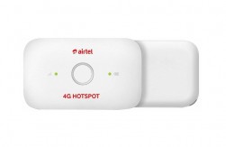 Airtel 4G Hotspot – E5573Cs-609 Portable Wi-Fi Data Device (White)